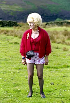 Actress Jean Ferguson who plays Marina, the on screen mistress of Howard Sibshaw in Actress Jean Ferguson who plays Marina, the on screen mistress of Howard Sibshaw in