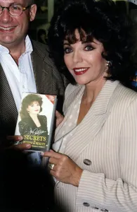 Actress Joan Collins promoting the launch of her new fitness video Secrets of Fitness Actress Joan Collins promoting the launch of her new fitness video Secrets of Fitness