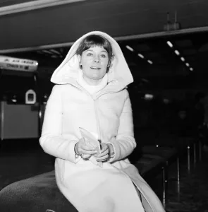 Actress Judi Dench pictured at Heathrow. 1st February 1972 Actress Judi Dench pictured at Heathrow. 1st February 1972