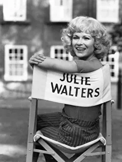 Actress Julie Walters on location filming Personal Services Actress Julie Walters on location filming Personal Services
