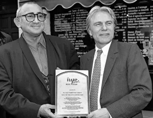 Adam Faith singer and actor and Lionel Bart Adam Faith singer and actor and Lionel Bart