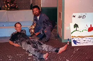 Adam Woodyat Actor victim of a practical joke 1994 on Noels House Party Adam Woodyat Actor victim of a practical joke 1994 on Noels House Party
