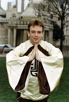 ADAM WOODYATT DRESSED AS ALADIN - 16/03/1995 ADAM WOODYATT DRESSED AS ALADIN - 16/03/1995