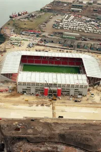 Mirror/0500to0599 00586/aerial view teesside new boro stadium Mirror/0500to0599 00586/aerial view teesside new boro stadium