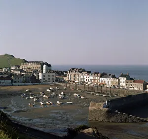 Aerial view of the town of Ilfracombe on the North Devon coast, 1971 Aerial view of the town of Ilfracombe on the North Devon coast, 1971