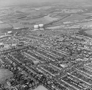 Aerial views of Reading, Berkshire. 26th October 1976 Aerial views of Reading, Berkshire. 26th October 1976