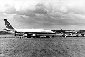 An Air Malta Boeing 737 at Newcastle International Airport. 05/08/1985 An Air Malta Boeing 737 at Newcastle International Airport. 05/08/1985