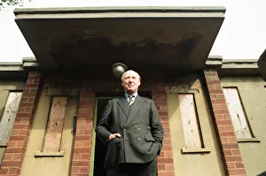 Air Vice Marshal Sandy Hunter seen here at the entrance to the nuclear bunker at Kenton Air Vice Marshal Sandy Hunter seen here at the entrance to the nuclear bunker at Kenton