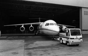 Aircraft British Aerospace BAe 146 300 May 1987 British Aerospace BAe 146-300 is Aircraft British Aerospace BAe 146 300 May 1987 British Aerospace BAe 146-300 is
