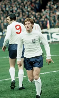 Alan Ball of England before the international match against Scotland at Hampden Park Alan Ball of England before the international match against Scotland at Hampden Park
