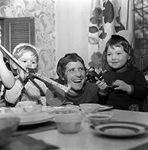 Alan Ball enjoys the third birthday party of his daughter Mandy (right Alan Ball enjoys the third birthday party of his daughter Mandy (right