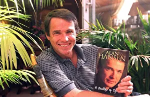 Alan Hansen BBC Sports Presenter September 1999 Pictured at home in conservatory Alan Hansen BBC Sports Presenter September 1999 Pictured at home in conservatory