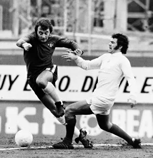 Images Dated 3rd March 1973: Alan Hudson in action for Chelsea March 1973 against Birmingham