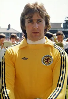 Alan Rough, Scottish Goalkeeper. October 1978 Alan Rough, Scottish Goalkeeper. October 1978