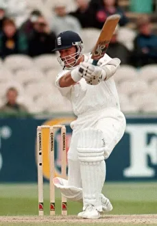 Alec Stewart England cricket captain July 1998 At the wicket during the third test Alec Stewart England cricket captain July 1998 At the wicket during the third test