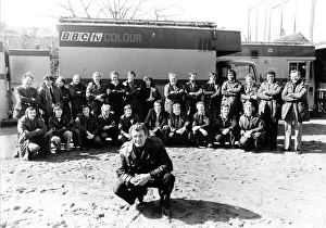 Alec Weekes April 1979 Producer with Production Team of BBC Match Of The Day TV Alec Weekes April 1979 Producer with Production Team of BBC Match Of The Day TV