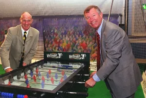Alex Ferguson August 1998 Manchester United Manager at Worthington Cup Launch Promotion Alex Ferguson August 1998 Manchester United Manager at Worthington Cup Launch Promotion