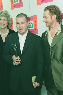 Alexander McQueen after being named British Designer of The Year at the Lloyds Bank Alexander McQueen after being named British Designer of The Year at the Lloyds Bank
