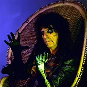 Alice Cooper American singer September 1987 Alice Cooper American singer September 1987