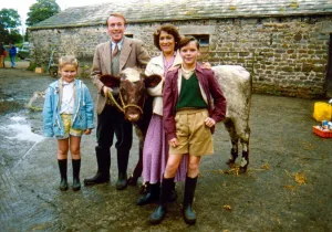 All Creatures Great and Small cast members Rebecca Smith, Christopher Timothy All Creatures Great and Small cast members Rebecca Smith, Christopher Timothy