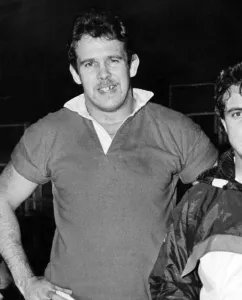 Alun Davies, Llanelli RFC. 20th November 1984 Alun Davies, Llanelli RFC. 20th November 1984