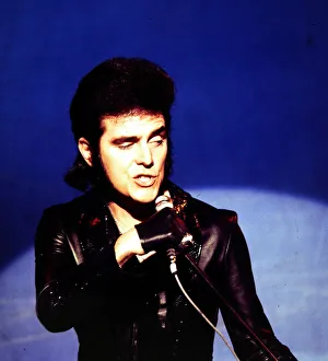 Alvin Stardust - Pop Star seen here during rehearsals for the BBC television Alvin Stardust - Pop Star seen here during rehearsals for the BBC television