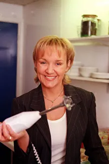 Amanda Reddington Actress March 1998 is pictured holding a Bamix swiss made hand Amanda Reddington Actress March 1998 is pictured holding a Bamix swiss made hand