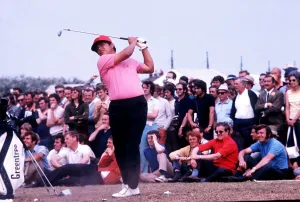 Amercan golfer Lee Trevino plays in the 100th British Open Golf Championships July Amercan golfer Lee Trevino plays in the 100th British Open Golf Championships July