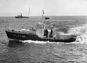 An American built Waveny Class lifeboat touring Britain An American built Waveny Class lifeboat touring Britain
