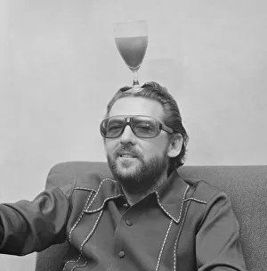 American rock and roll singer and musician Jerry Lee Lewis relaxing in his hotel suite in American rock and roll singer and musician Jerry Lee Lewis relaxing in his hotel suite in