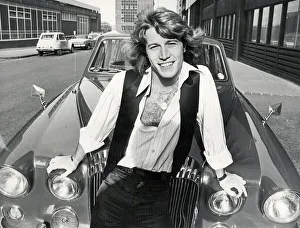 Andy Gibb, the Bee Gees baby brother, is branching out on is own Andy Gibb, the Bee Gees baby brother, is branching out on is own