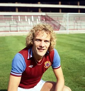Andy Gray Aston Villa Football player August 1978 Andy Gray Aston Villa Football player August 1978