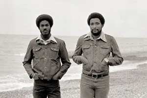 Andy Roberts and Michael Holding May 1976 West Indies Cricket Players Andy Roberts and Michael Holding May 1976 West Indies Cricket Players