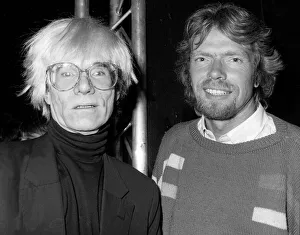Andy Warhol American pop artist and film director 1986 Andy Warhol American pop artist and film director 1986