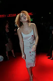 Angela Griffin Actress September 98 Coronation Street actress arriving for the Elle Angela Griffin Actress September 98 Coronation Street actress arriving for the Elle