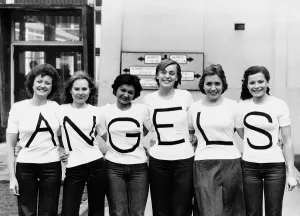 Angels TV Programme Cast - March 1978 Carol Holmes Shirley Angels TV Programme Cast - March 1978 Carol Holmes Shirley