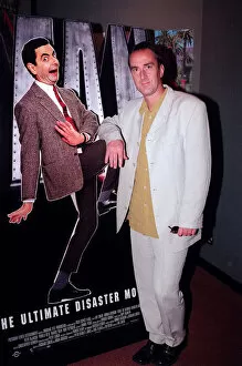 Images Dated 5th August 1997: Angus Deayton TV Presenter at premiere of Mr Bean August 1997 A©mirrorpix