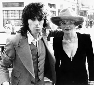 Anita Pallenberg and boyfriend Keith Richard 1973 gqmagazineusa Anita Pallenberg and boyfriend Keith Richard 1973 gqmagazineusa