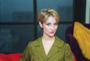 Anna Brecon Actress in the TV Programme Canary Wharf character Claudia Anna Brecon Actress in the TV Programme Canary Wharf character Claudia
