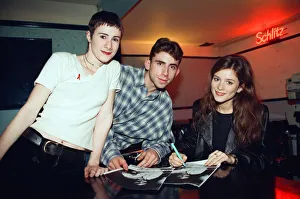 Anna Friel visits Nue Valbonne Night Club, Reading. 14th January 1996 Anna Friel visits Nue Valbonne Night Club, Reading. 14th January 1996