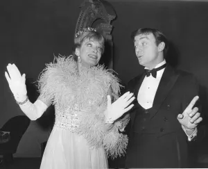 Anna Neagle dancing with Gerry Marsden in musical Charlie Girl - 27th February 1968 Anna Neagle dancing with Gerry Marsden in musical Charlie Girl - 27th February 1968