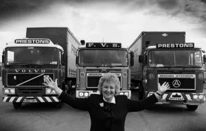 Anne Preston, who runs the commercial side of the Northallerton haulage firm Prestons of Anne Preston, who runs the commercial side of the Northallerton haulage firm Prestons of