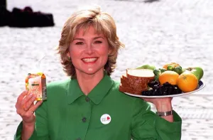 Anthea Turner TV Presenter Launching A New Ribena Drink Anthea Turner TV Presenter Launching A New Ribena Drink
