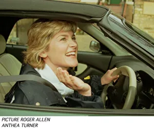 Anthea Turner TV presenter outside her home in Twickenham south west London after being Anthea Turner TV presenter outside her home in Twickenham south west London after being