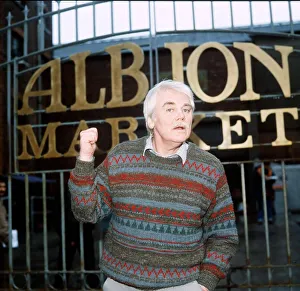 Anthony Booth January 1986 plays the Landlord of the Waterman' Anthony Booth January 1986 plays the Landlord of the Waterman'
