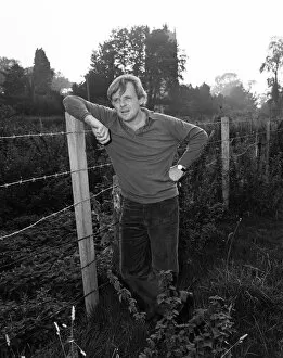 Images Dated 16th September 1982: Anthony Hopkins on location at Heydon, Norfolk, where he is filming for the new Channel 4