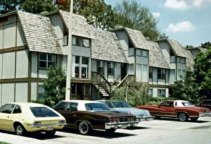 The apartment of footballer Rodney Marsh at Tampa Bay, Florida withg cars parked outside The apartment of footballer Rodney Marsh at Tampa Bay, Florida withg cars parked outside