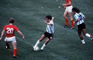 Argentina v Belgium World Cup 1982 football Daniel Bertoni (4 Argentina v Belgium World Cup 1982 football Daniel Bertoni (4