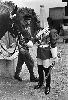 Army: Regimental Life Guards. August 1979 P035492 Army: Regimental Life Guards. August 1979 P035492