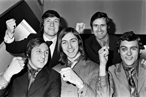 The Arsenal fearsome five pictured in Cologne, West Germany ahead of their Inter Cities The Arsenal fearsome five pictured in Cologne, West Germany ahead of their Inter Cities